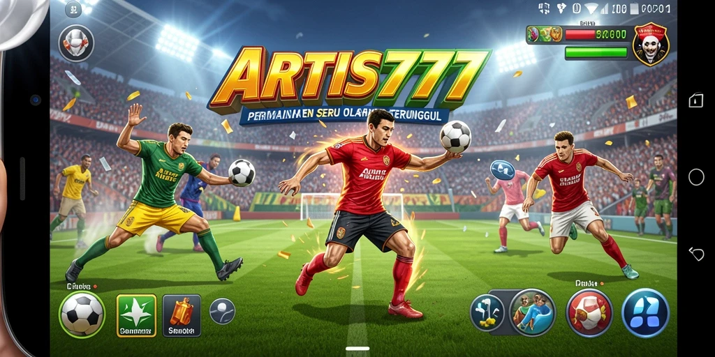Tangkapan layar gameplay yang menampilkan keseruan olahraga di ARTIS777.
