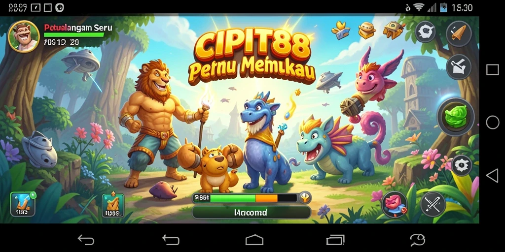 Screenshot gameplay CIPIT88 menampilkan momen seru menjelajahi dunia petualangan.