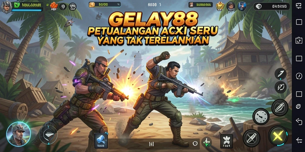 Gameplay menegangkan dengan grafis menawan di GELAY88.