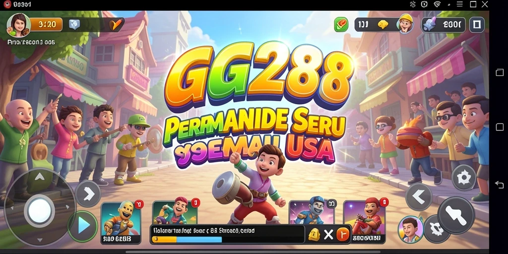 Screenshot utama GG288 menampilkan gameplay yang seru dan penuh aksi.