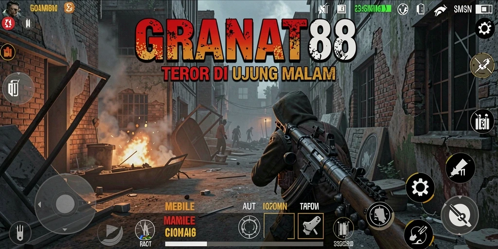 Tampilan gameplay menakutkan dari GRANAT88 yang menegangkan.