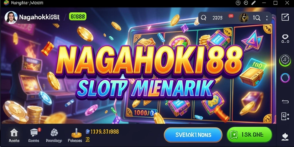 Screenshot gameplay NAGAHOKI88 yang menampilkan aksi seru slot.