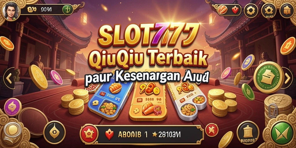Tampilan menarik dari gameplay QiuQiu di SLOT777.