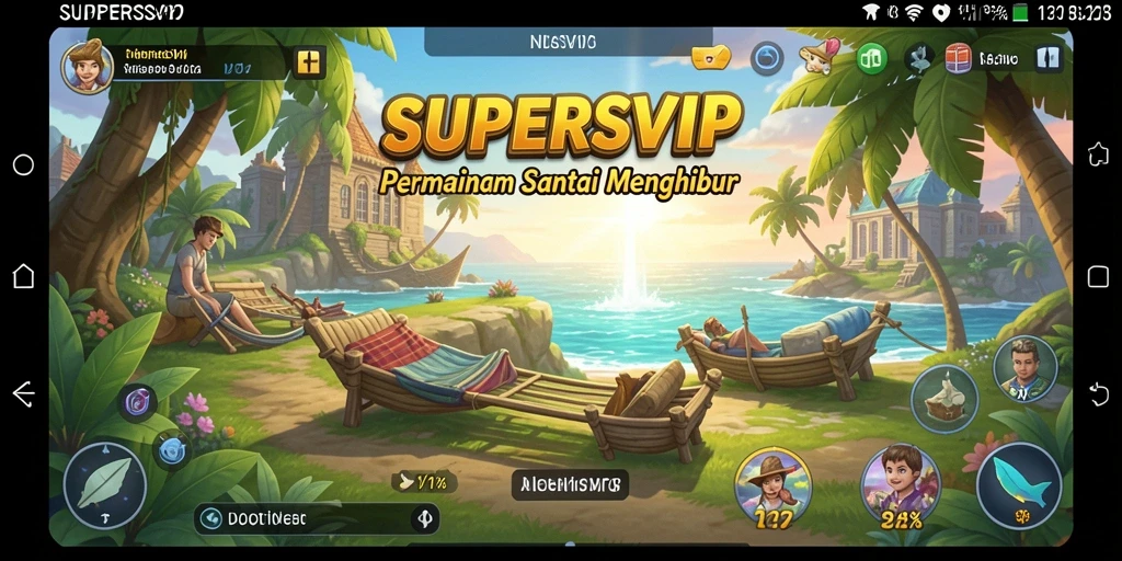 Tampilan menarik dari gameplay SUPERSVIP yang menggugah selera bermain.
