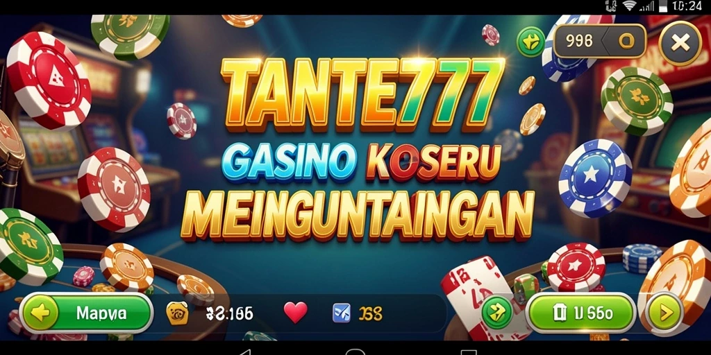 Tampilan menarik dalam gameplay Kasino di TANTE777.