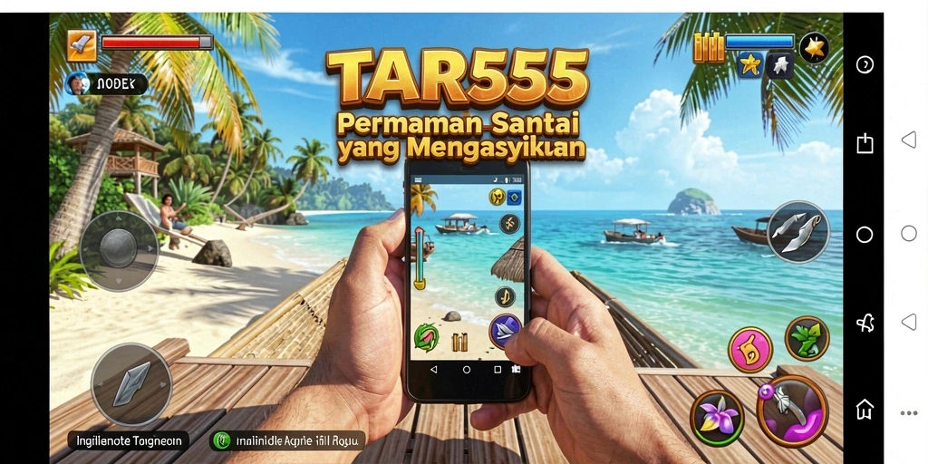 Tangkapan layar TAR555 menunjukkan gameplay yang seru dan menarik.