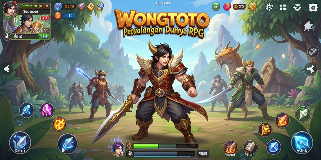 Tampilan menarik dari gameplay WONGTOTO yang penuh aksi RPG.
